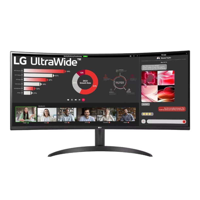 LG 34'' Curved VA HDR WQHD Monitor 100Hz - Tech Sphere