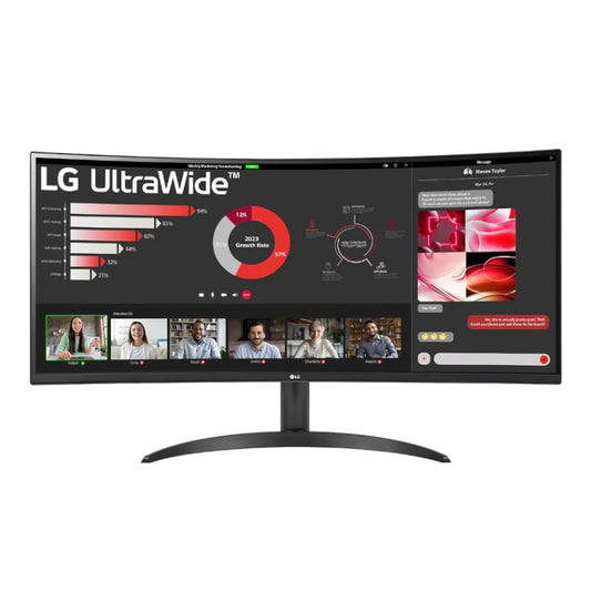 LG 34'' Curved VA HDR WQHD Monitor 100Hz - Tech Sphere