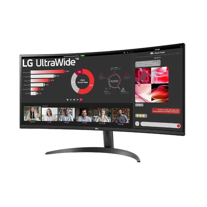 LG 34'' Curved VA HDR WQHD Monitor 100Hz - Tech Sphere