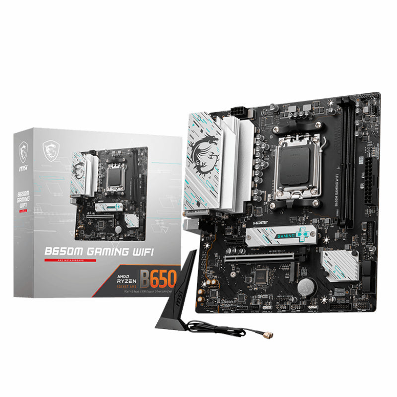 MSI B650M GAMING WIFI AMD AM5 mATX Gaming Motherboard - Tech Sphere