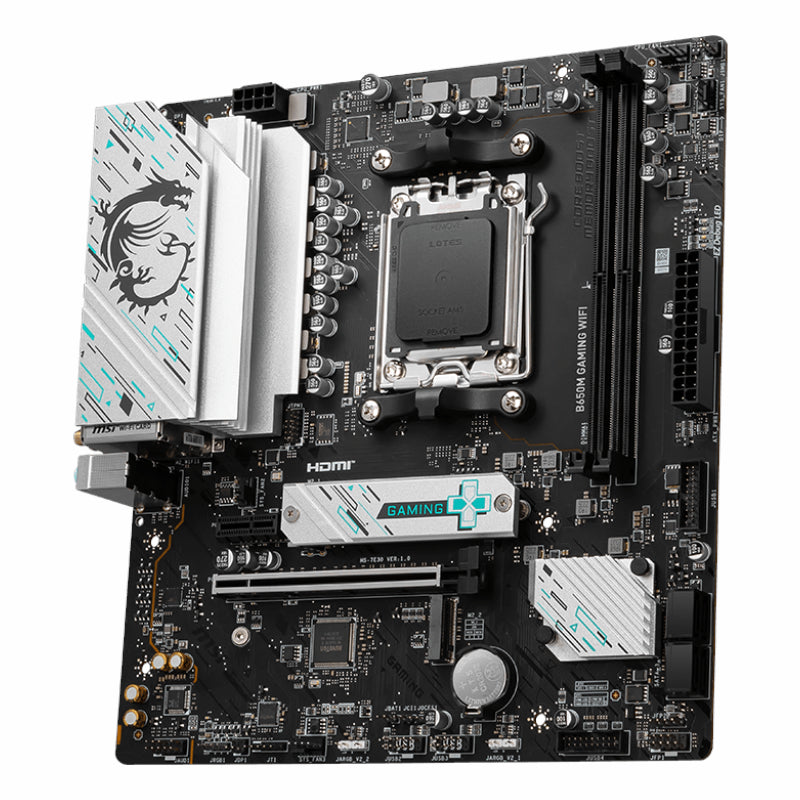 MSI B650M GAMING WIFI AMD AM5 mATX Gaming Motherboard - Tech Sphere