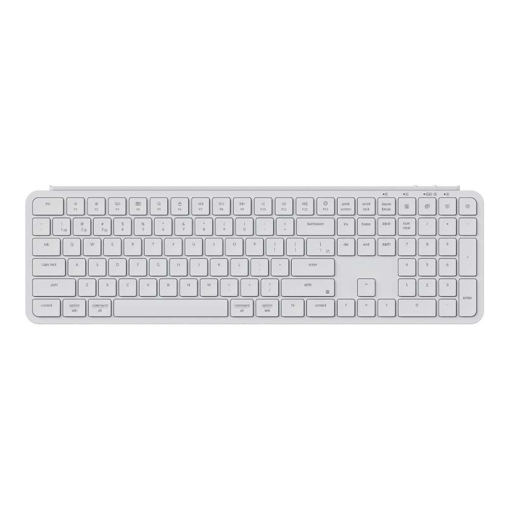 Keychron B6 Pro Ultra-Slim 100% Wireless Keyboard – Ivory White - Tech Sphere