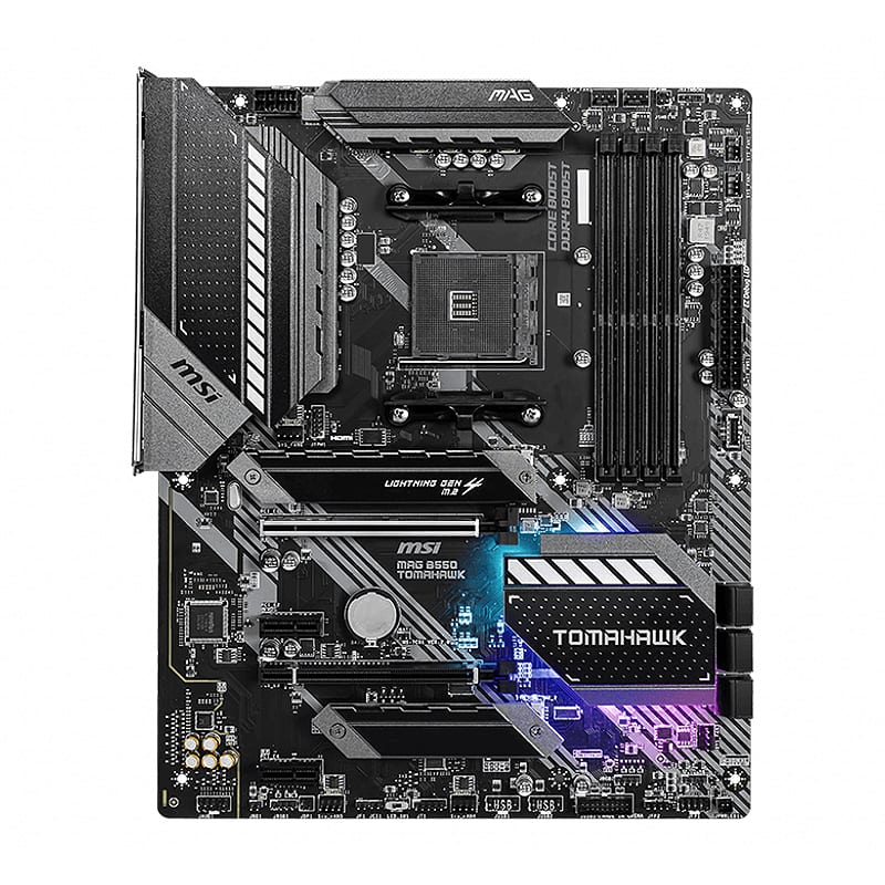 MSI B550 TOMAHAWK AMD AM4 ATX Gaming Motherboard - Tech Sphere