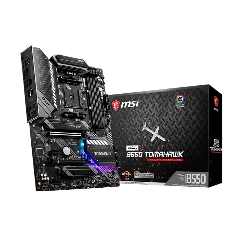 MSI B550 TOMAHAWK AMD AM4 ATX Gaming Motherboard - Tech Sphere