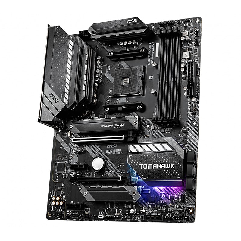 MSI B550 TOMAHAWK AMD AM4 ATX Gaming Motherboard - Tech Sphere