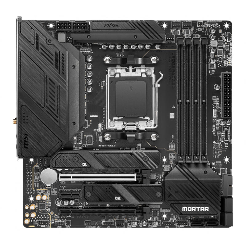 MSI MAG B650M MORTAR WIFI AMD AM5 mATX Gaming Motherboard - Tech Sphere