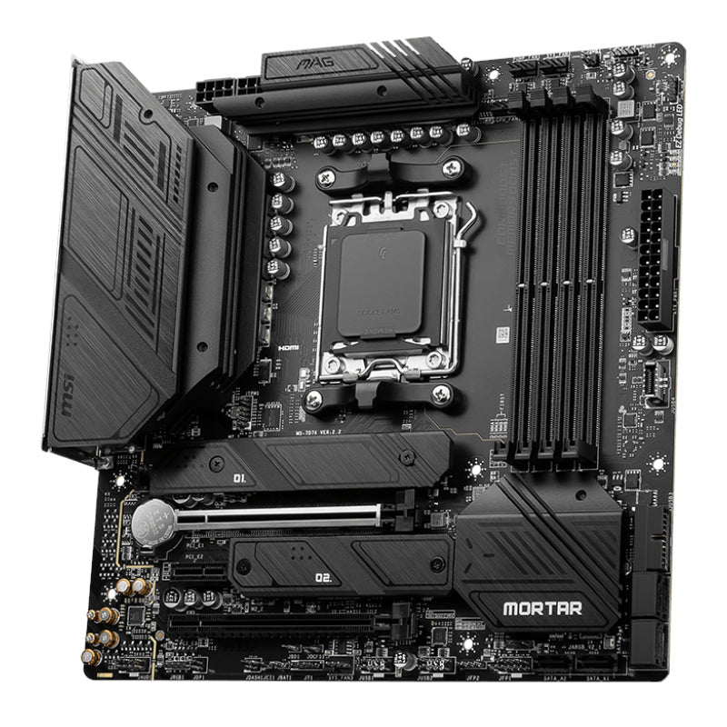 MSI MAG B650M MORTAR WIFI AMD AM5 mATX Gaming Motherboard - Tech Sphere