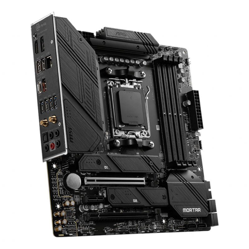 MSI MAG B650M MORTAR WIFI AMD AM5 mATX Gaming Motherboard - Tech Sphere