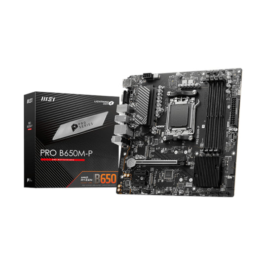 MSI PRO B650M-P AMD AM5 mATX Gaming Motherboard - Tech Sphere